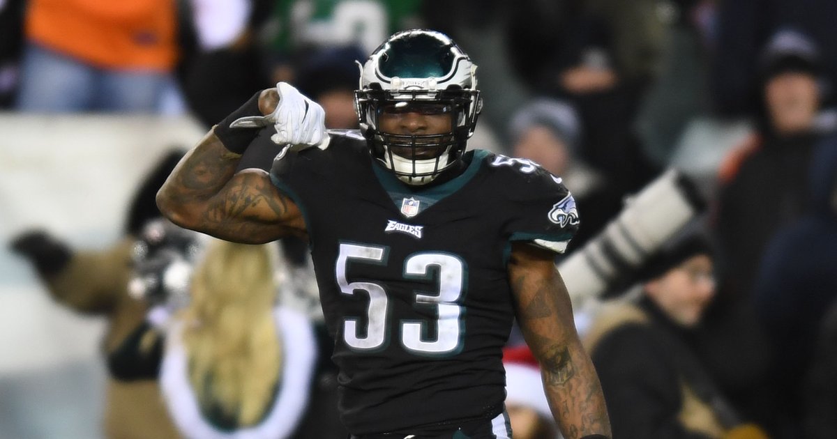 Report: Lb Nigel Bradham Re-signs With Eagles 