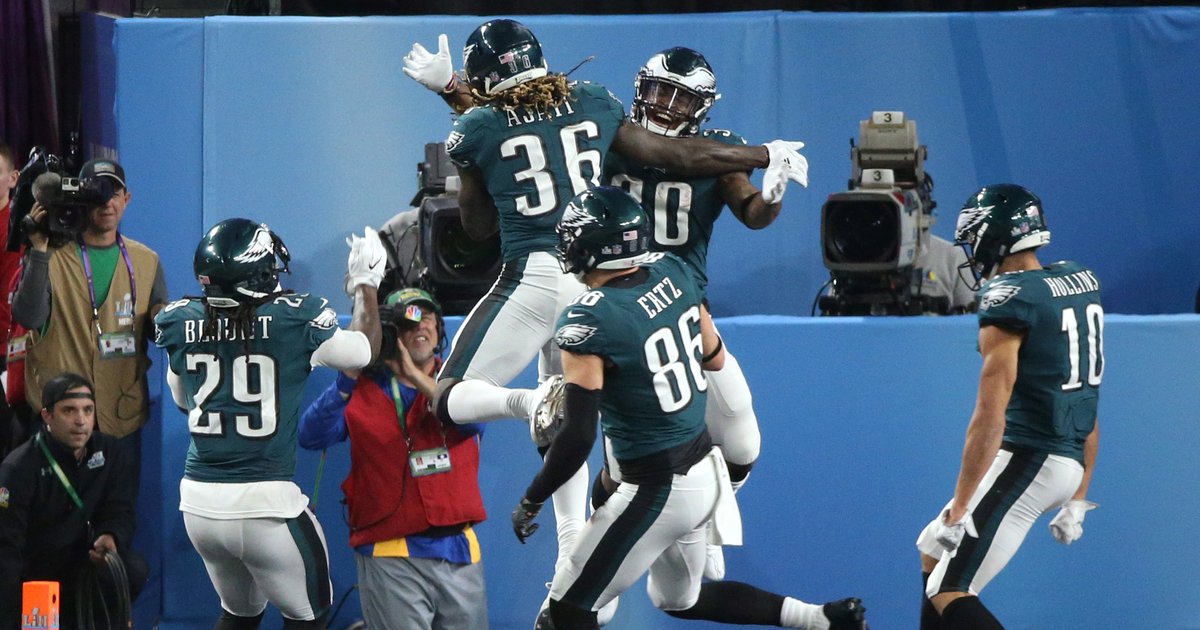 Comparing this year's Eagles playoff team with the Super Bowl team