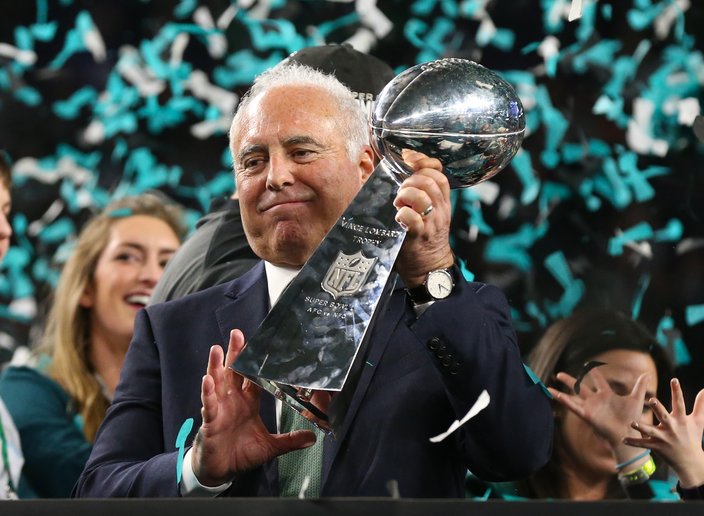 Jeffrey Lurie Eagles Super Bowl 2018