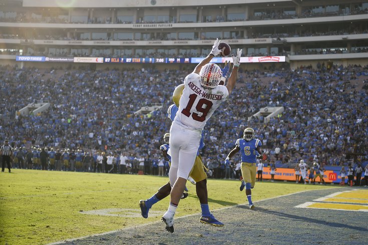 Eagles Select Stanford Wr Jj Arcega Whiteside With The 57th