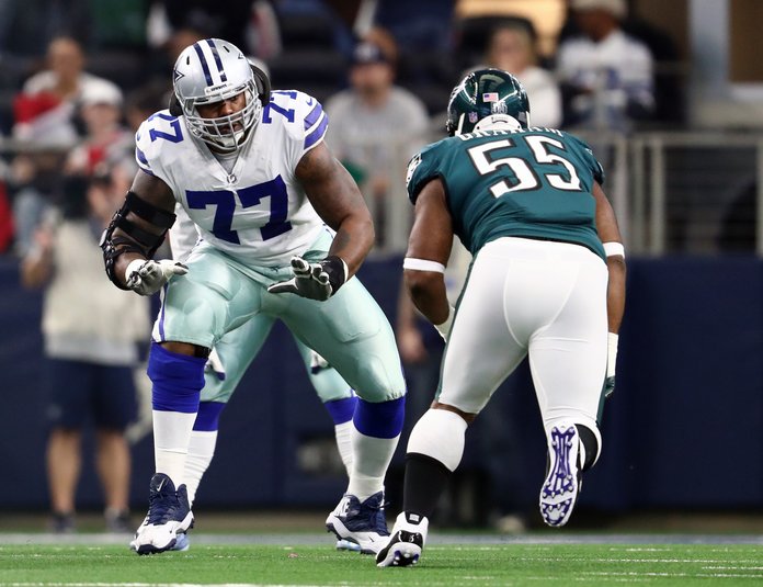 Cowboys sign old rival LT Jason Peters with Tyron Smith out