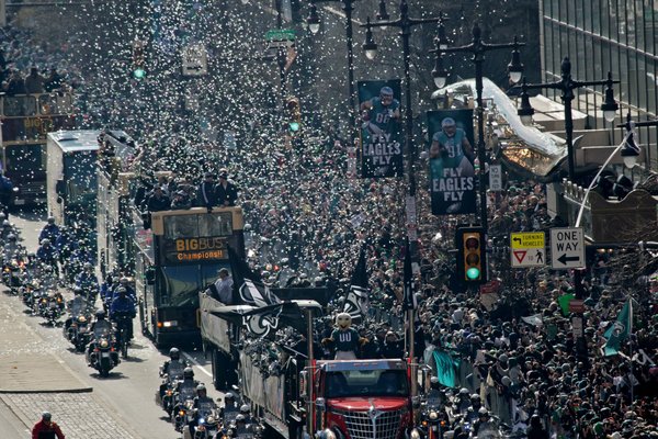 Eagles Parade Numbers
