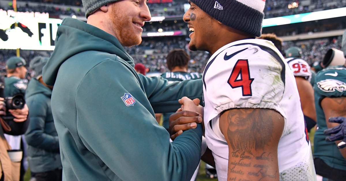 Eagles podcast Carson Wentz and Russell Wilson traded, is