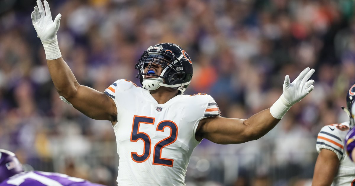 Dolphins brace for baddest man in the NFL: Bears OLB Khalil Mack