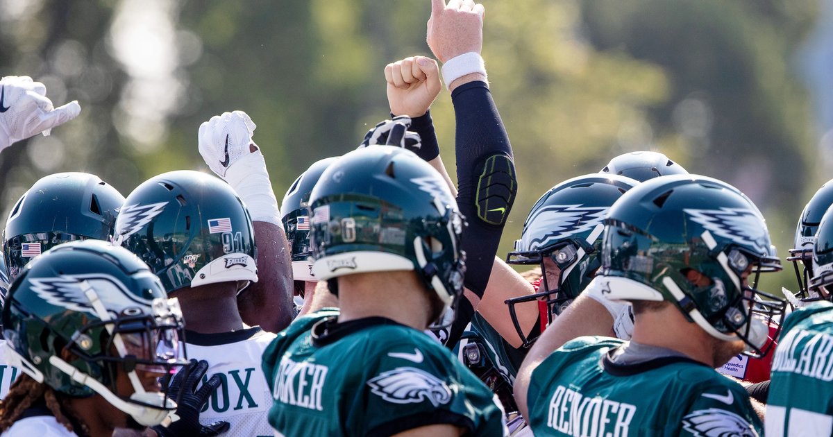 Eagles 53man roster projection after the first week of training camp