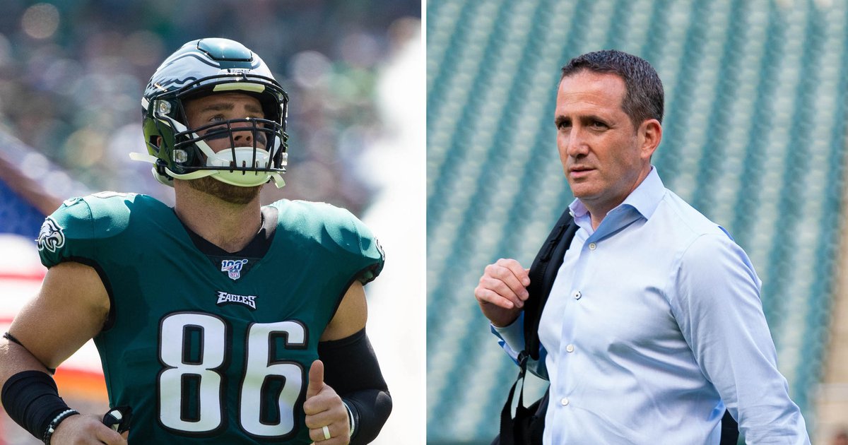 John McMullen: How Howie Roseman’s ‘bad-cop’ act kept Zach Ertz in Eagles green