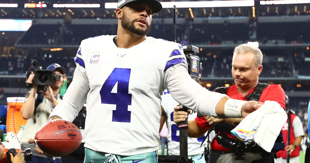 Cowboys QB Dak Prescott has a shoulder injury