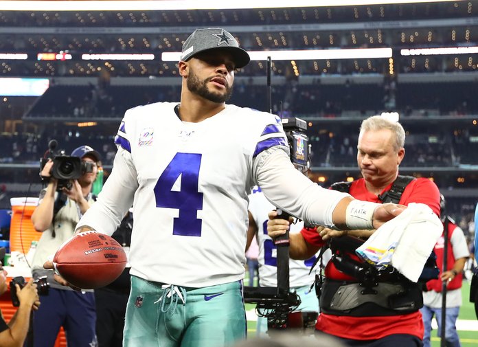 Cowboys QB Dak Prescott has a shoulder injury