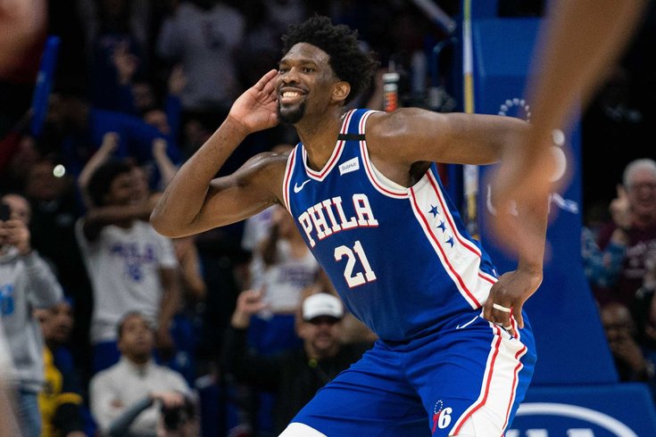 With 49 Points Against Atlanta Joel Embiid Shows Who He Could Be Every Night Phillyvoice