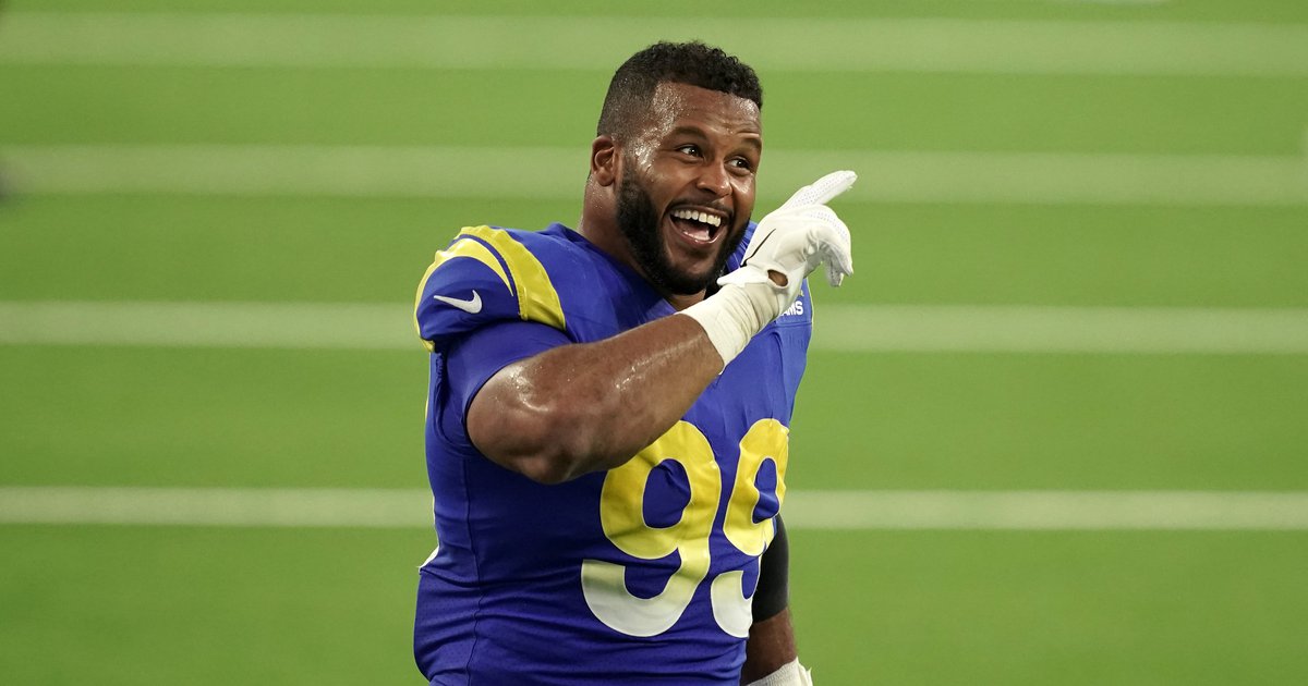 aaron donald new jersey