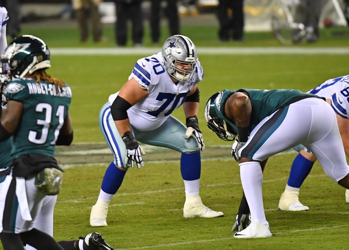 Dallas Cowboys' Zack Martin ranks as No. 2 best guard in NFL