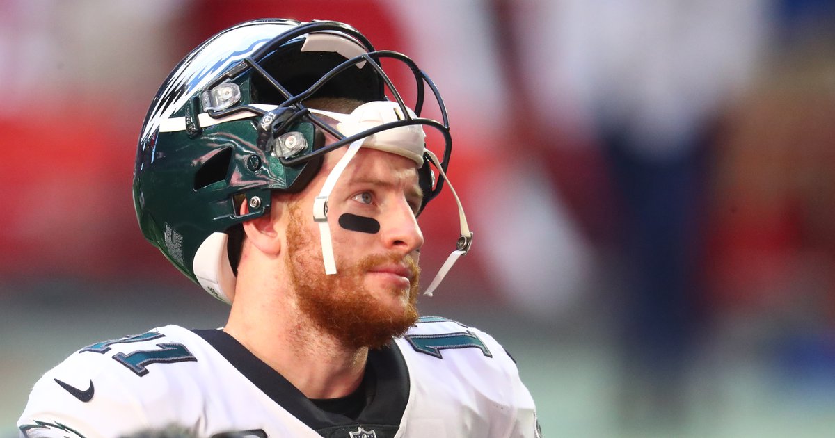 Philadelphia Eagles QB Carson Wentz stepping up his fashion game