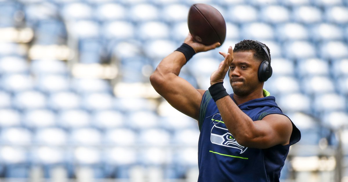 Shelby Harris mocks Russell Wilson after Seahawks upset Broncos