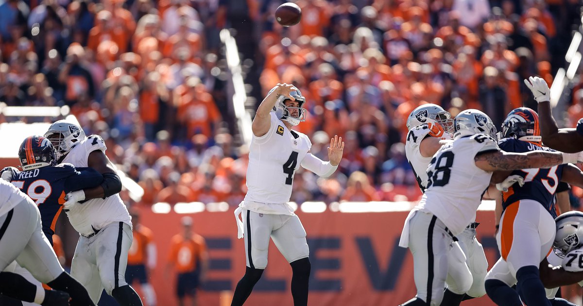 Fantasy football lineup advice: Start Derek Carr, Rashod Bateman