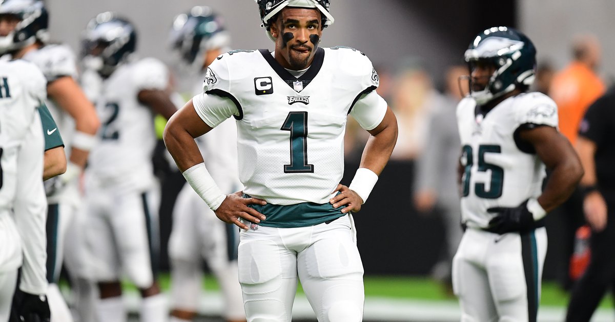 Jaguars match takeaway total from entire miserable 2021 season with pick-6  of Jalen Hurts