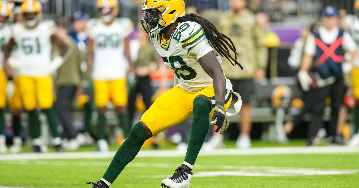 Packers won't have LB De'Vondre Campbell for Lions game