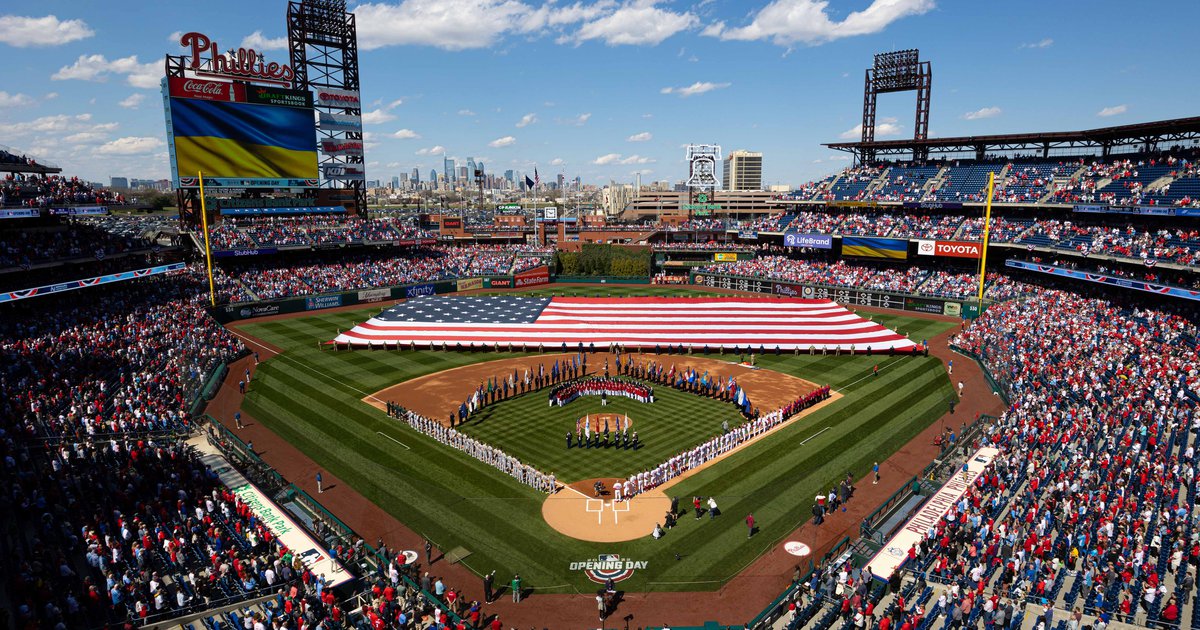 Philadelphia Phillies Fans React to 2022 MLB Opening Day Being