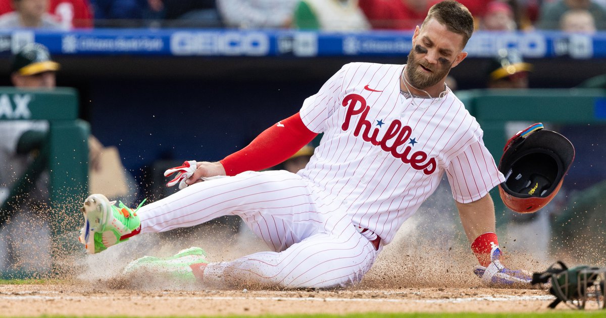 Bryce Harper returns for Phillies after 5-game absence - WHYY