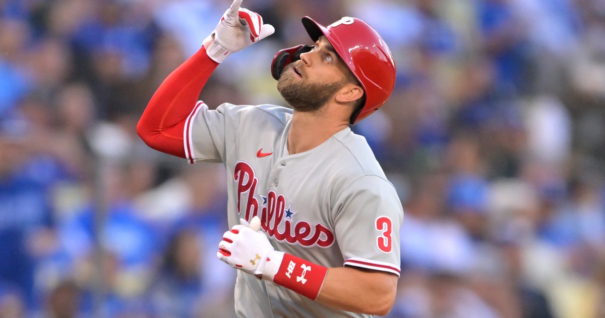 5 awards from the Phillies' series win over the Dodgers - Vimarsana News