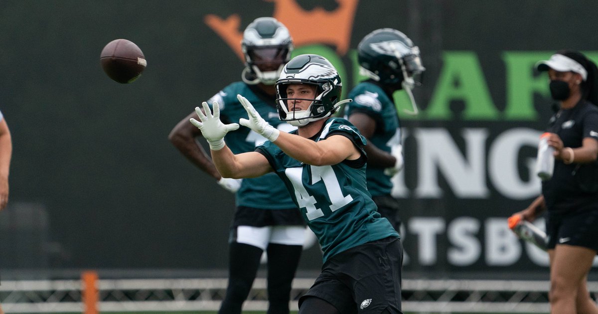 The Philadelphia Eagles are in training camp, balancing rest and work