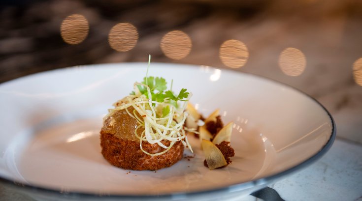 Foie gras dish