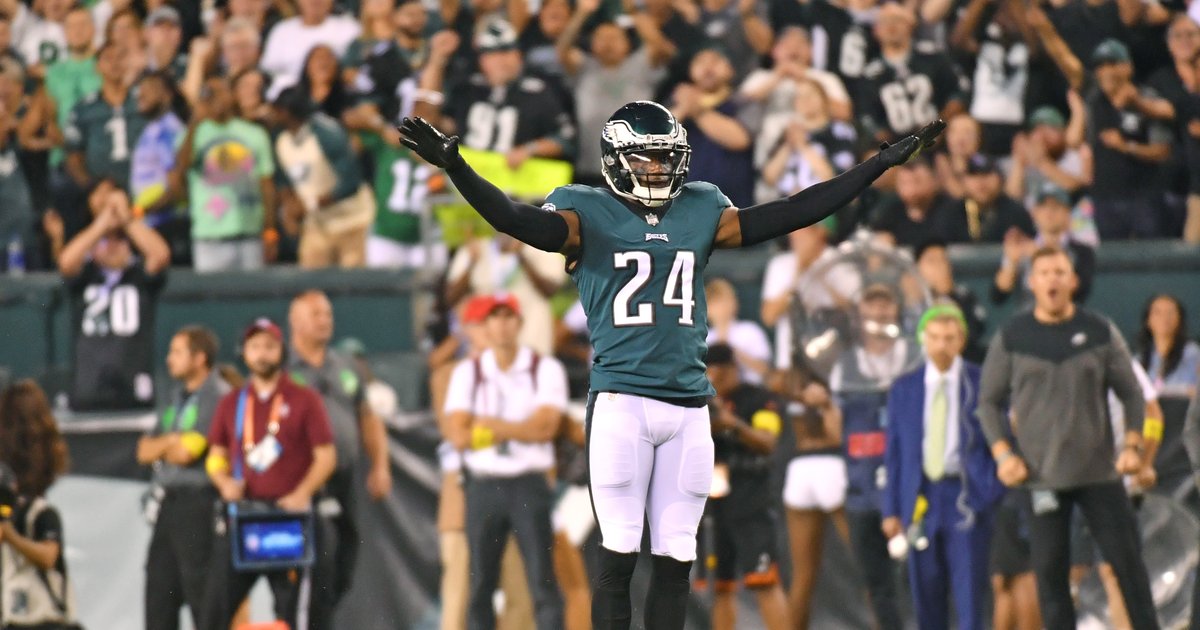 What's the Eagles' plan at slot cornerback ahead of the Buccaneers game?