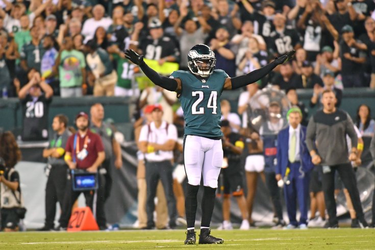 What's the Eagles' plan at slot cornerback ahead of the Buccaneers game?