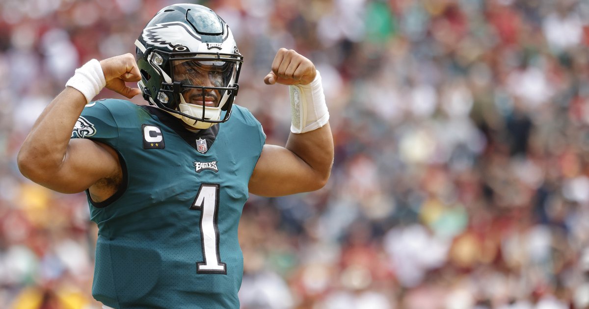 Eagles stats: Blitz is working, Jalen Hurts' completion percentage