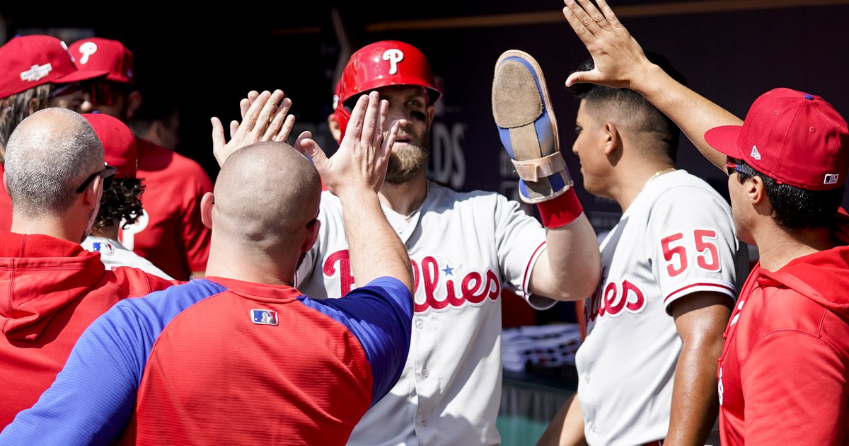 Bryce Harper determined to bring a World Series back in Philadelphia after  dominant outing in Game 3 of NLDS