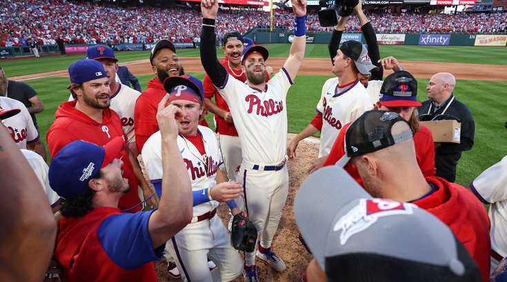 Bryce Harper panders to Eagles fans with awesome Phillies-Eagles jersey  swap