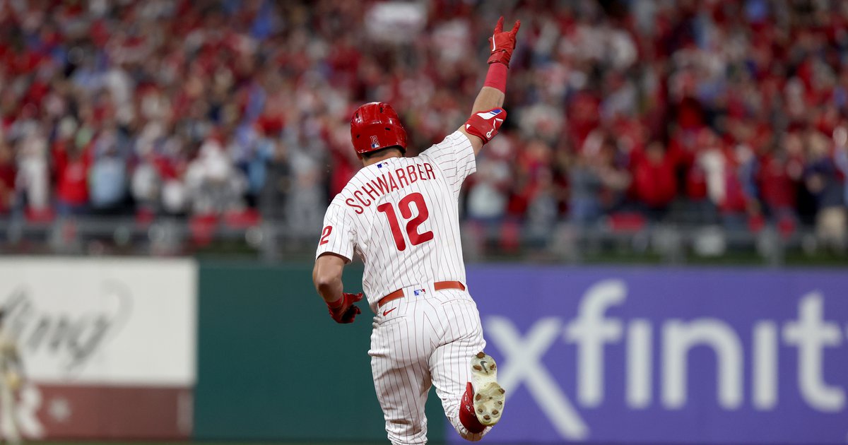 Kyle Schwarber successfully juggles several roles for surging Phillies