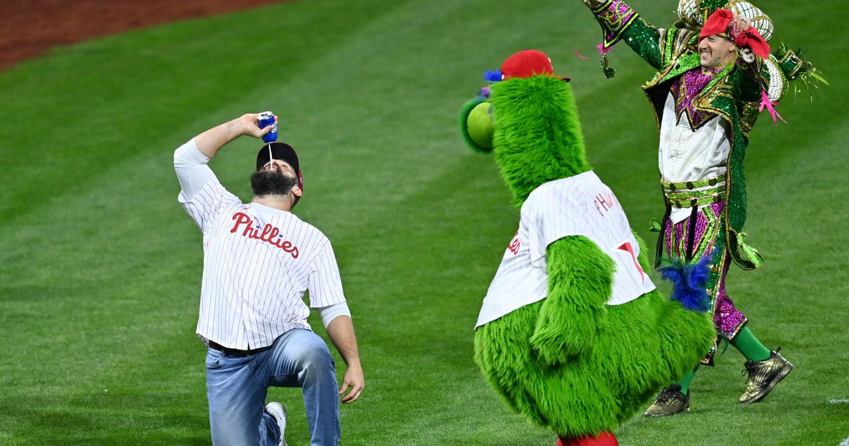 Jason Kelce and Fletcher Cox to throw out first pitches at Phillies ...