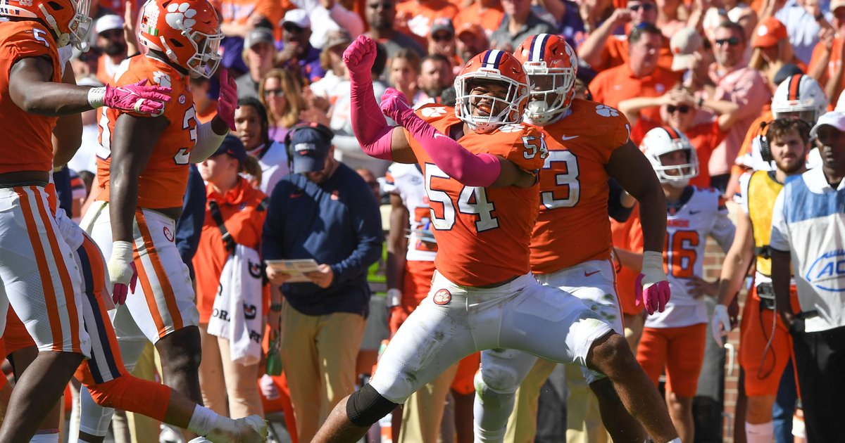 Eagles Trade Up, Select Clemson LB Jeremiah Trotter Jr. With 155th ...