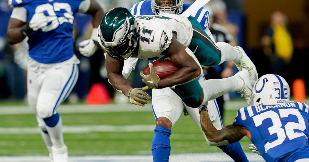 First half observations: Colts 10, Eagles 3