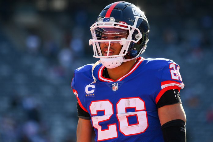 Saquon Barkley's status in doubt for Eagles-Giants