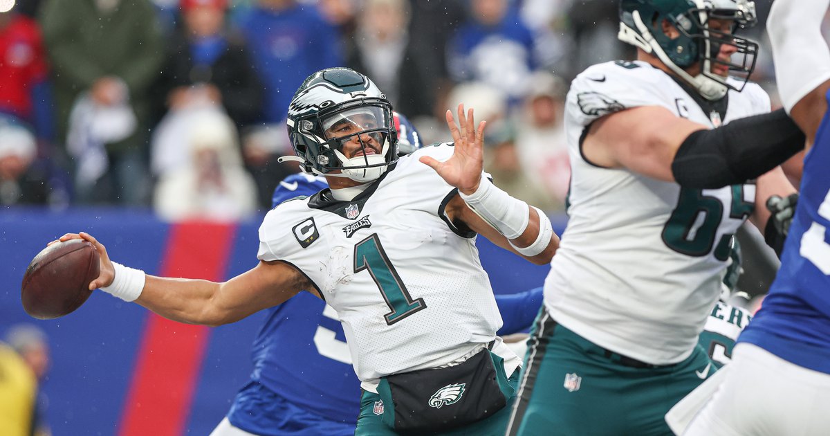 One theory why Eagles QB Jalen Hurts' running numbers are down – NBC Sports  Philadelphia
