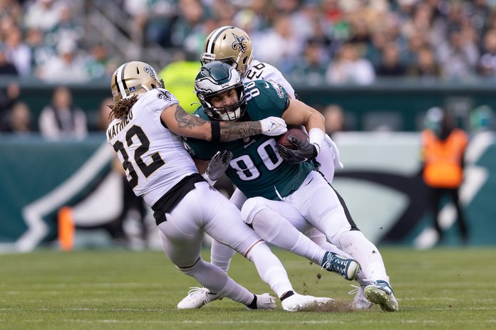 First half observations: Saints 13, Eagles 0