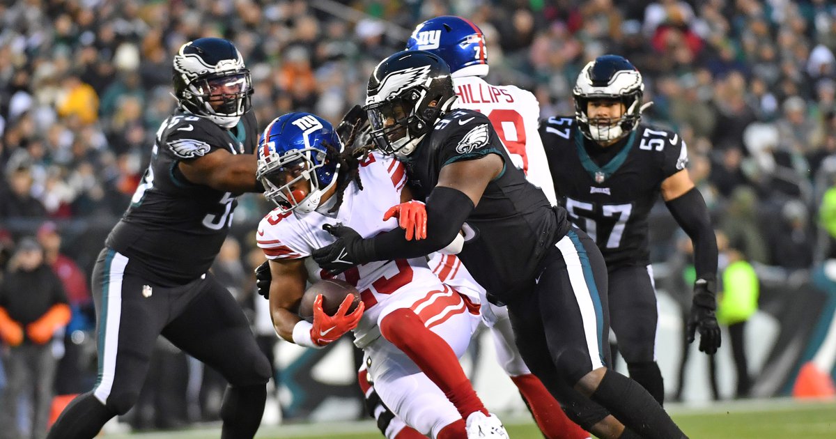 NFL Week 18 schedule: Eagles-Giants and games that matter for