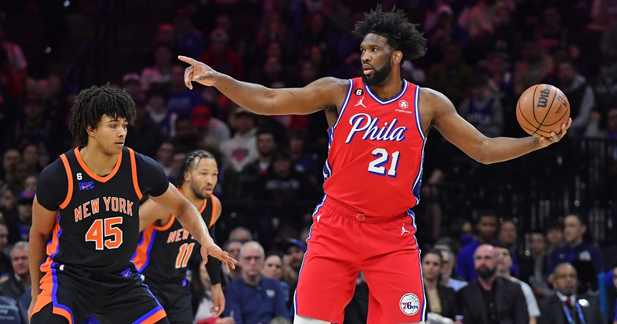 Joel Embiid, James Harden and Tyrese Maxey COMBINE for 87 of the 76ers 118  points!🔥
