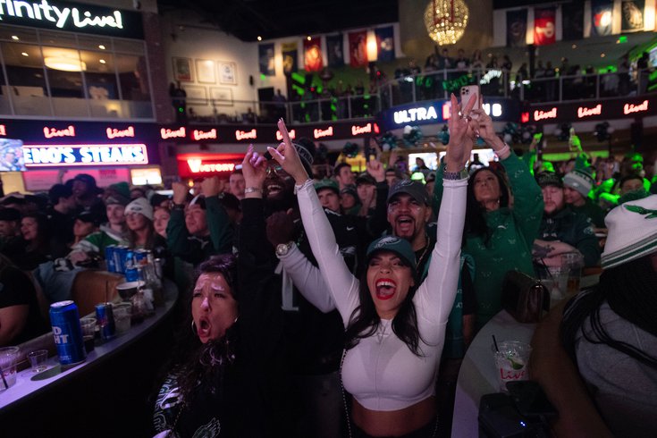 Eagles fans feasting on another win - WHYY