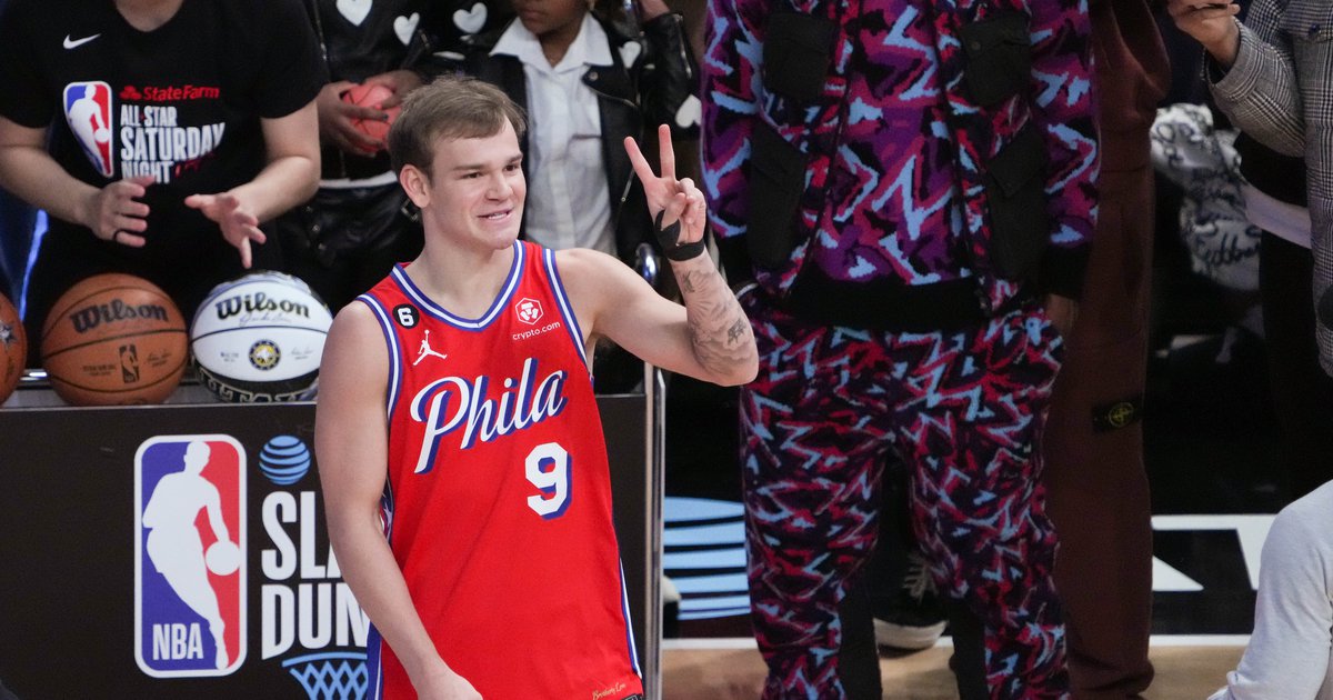 Mac McClung wins the slam dunk contest with a memorable performance