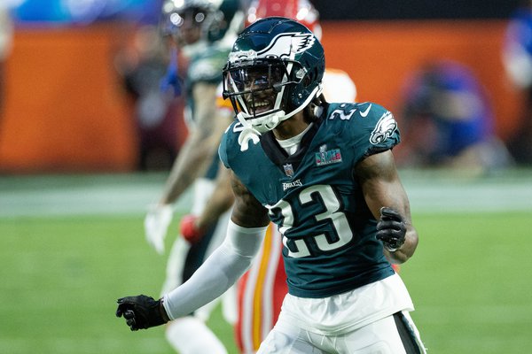 Eagles safety CJ Gardner-Johnson laughs at fine for Super Bowl hit