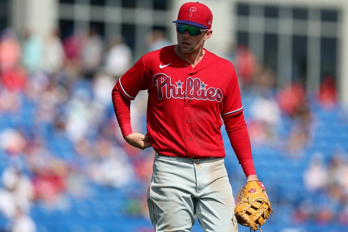 Rhys Hoskins, Phillies haven't started extension talks. His future in  Philadelphia is uncertain. - The Athletic
