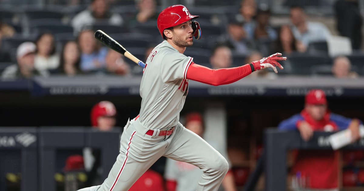 The Phillies introduced new shortstop Trea Turner at news conference