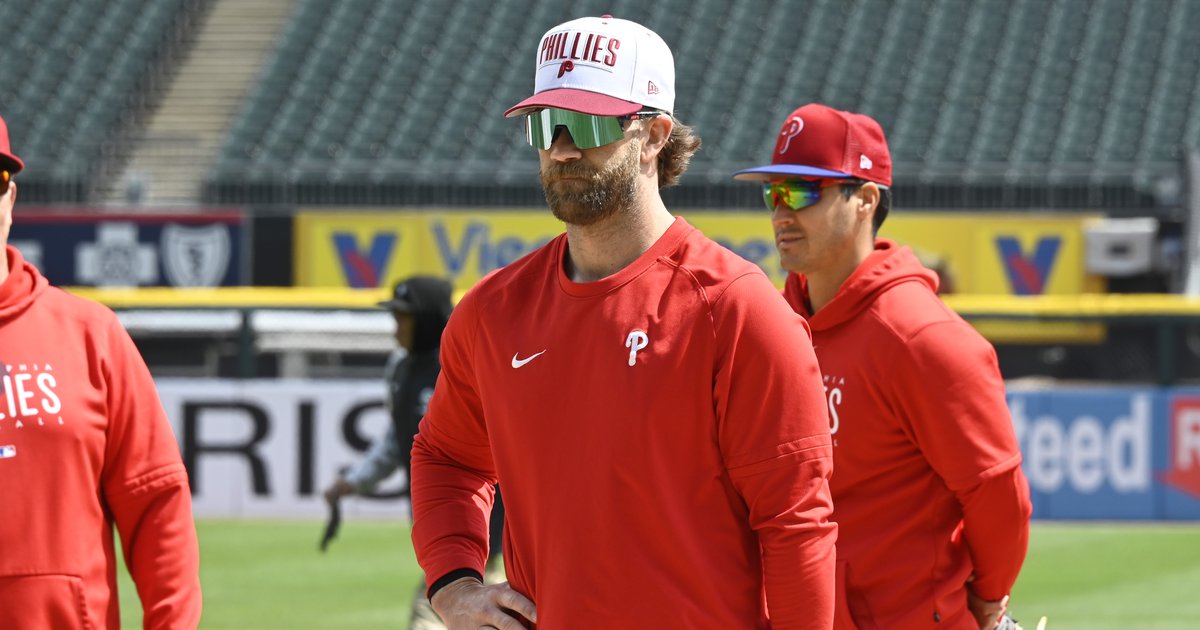 Bryce Harper's strength is back, and the Phillies star counts his blessings