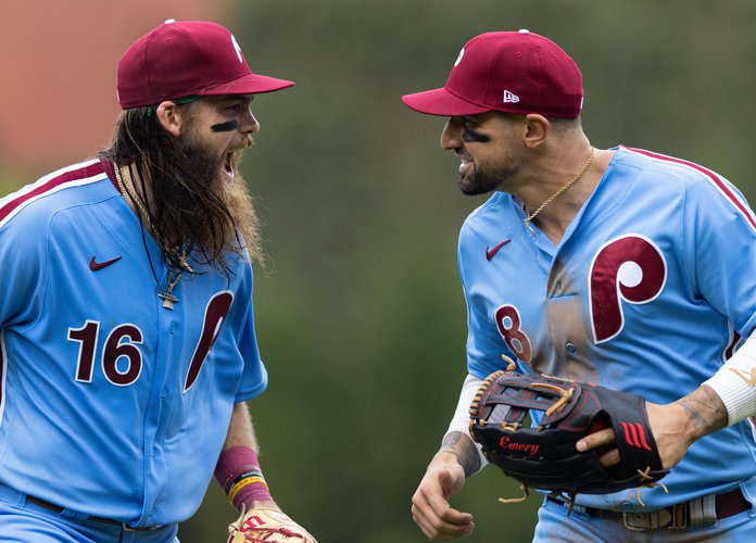 Bryson Stott, Ranger Suarez Philadelphia Phillies Youth Spark