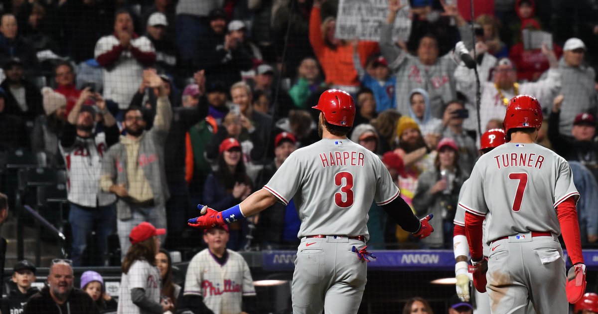 Five awards for the Phillies after sweeping the Rockies