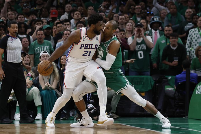 Tyrese Maxey teases Joel Embiid's 25 PTS not enough in win over Celtics