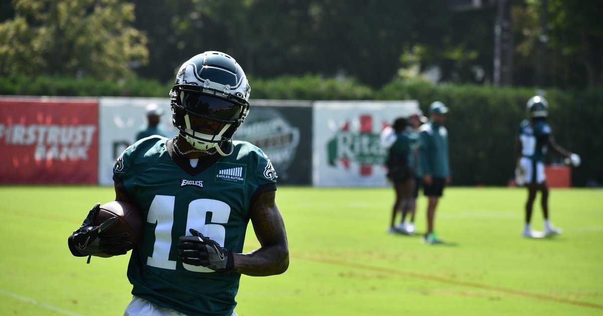 Eagles training camp game ball: Quez Watkins is running away with the slot  receiver job