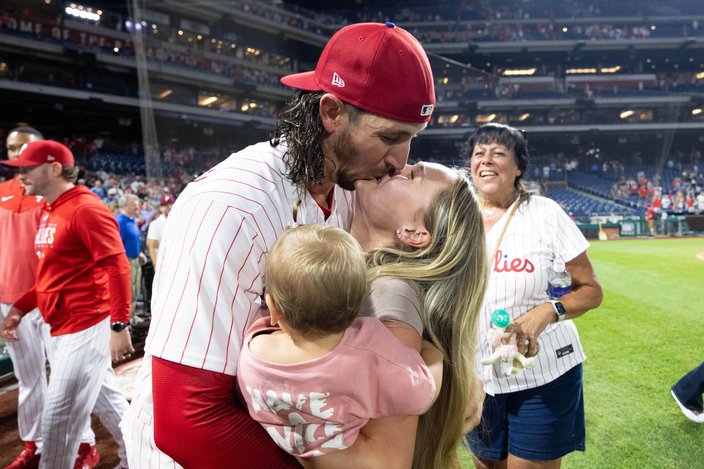 Michael Lorenzen throws a no-hitter in his home debut with the Phillies,  14th in franchise history